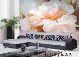 3D обои с Aliexpress. 2014 new hot selling factory direct Non-woven 3d wallpaper Simple flower fantasy murals wholesale FREE SHIPPING260