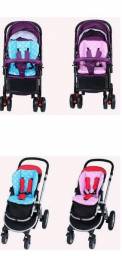 Аксессуары для колясок Aliexpress Baby Seat Cushion for Stroller Cotton Anti-Slip Seat Stroller Mat Chair Pad Cushion Seat Car Pad Baby Stroller Accessories