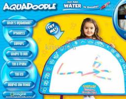 Акваковрик для рисования водой Aliexpress American Aquadoodle Rainbow Mat 85*65cm + Magic Pen