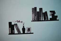Aliexpress Decorative Bookcase Combination Wall Sticker
