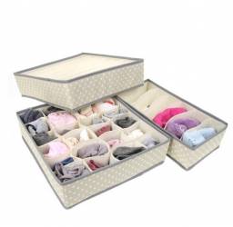 aliexpress органайзер для нижнего белья Non-woven bra storage box finishing box underwear box piece set flapless c631