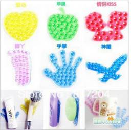 Антискользящие детские коврики-игрушки стикеры для ванны Aliexpress Bathroom sticker,2 sides magice sucker,Non-slip Pad Holder,wall stand holder