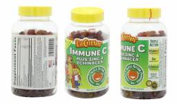 БАД для детей L'il Critters Immune C Plus Zinc & Echinacea Assorted Fruit