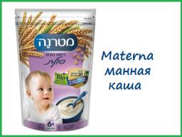 Безмолочная каша Materna Манная