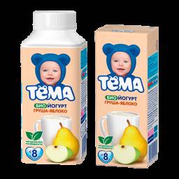 Биойогурт Тёма Груша-яблоко