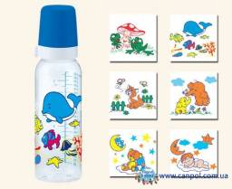Бутылочка для кормления Canpol babies 42-201CP стеклянная 240мл