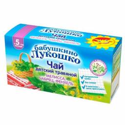 Чай Бабушкино лукошко Мелисса, чабрец