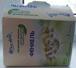 Чай Fleur Alpine Чай детский травяной Фенхель