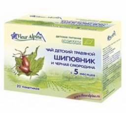 Чай Fleur Alpine Шиповник и черная смородина