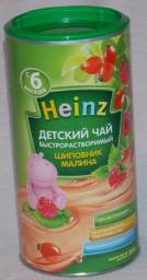 Чай Heinz Детский быстрорастворимый шиповник малина