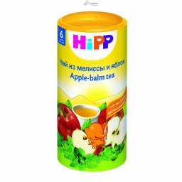 Чай HIPP "Из мелиссы и яблок" с 6ти месяцев