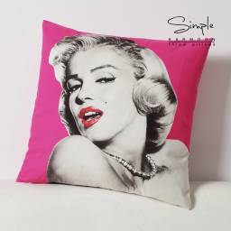 Чехол на подушку Aliexpress LU New Marilyn Monroe Painting Pillow Cases 18 x 18 inch Excellent Quality Soft Pillowcase twin sides