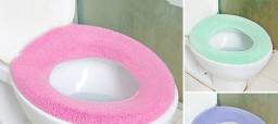 Чехол на сиденье унитаза Aliexpress High Quality Warmer Bathroom Toilet Cloth Washable Seat Cover Pads O-shaped