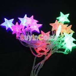 Colors 3M 20 LED String PVC Lighting Fairy Light XMAS Tree Wedding Party 220V #3