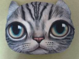 Декоративная подушка (наволочка для дивана) от Aliexpress 40cm*38cm Creative Cartoon pillow Cushion Car Cover Handsome Cat Nap and Washable Waist