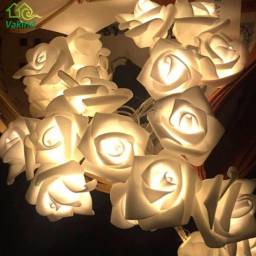Декоративное украшение Aliexpress 1.2m 10 LED Christmas Wedding Flower Rose Fairy String Lights Lamp Indoor/Outdoor Decoration Christmas Decoration