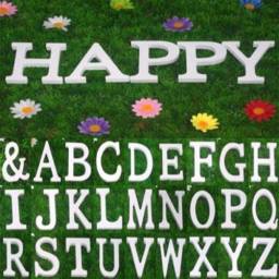 Деревянные буквы Aliexpress 8cmX1.2cm Thick Wood Wedding Birthday Home Decor 26 Letters Wooden White Alphabet