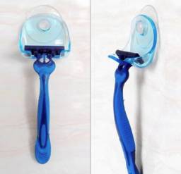 Держатель для станка Aliexpress Clear Plastic Super Suction Cupule Razor Holder Wall Hook Shaver Rack Bathroom Suction Cup Storage Holders