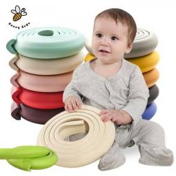 Детская безопасность Aliexpress Защитная лента на острые края и углы 2M Children Protection Table Guard Strip Baby Safety Products Glass Edge Furniture Horror Crash Bar Corner Foam Bumper Collision
