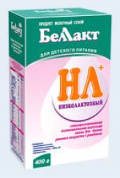 Детская молочная смесь Беллакт Продукт сухой низколактозный «Беллакт НЛ+»