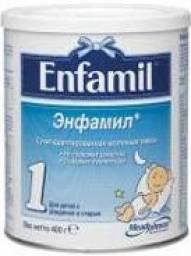 Детская молочная смесь Enfamil Энфамил 1