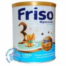 Детская молочная смесь Friso Friso Фрисолак от 1 до 3 лет DHA+пребиотик