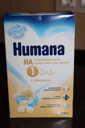 Детская молочная смесь Humana Гипоаллергенная лечебно-профилактическая начальная молочная смесь Хумана НА 1