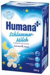 Детская молочная смесь Humana "Сладкие сны" для детей от 6 месяцев до 3-х лет