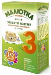 Детская молочная смесь МАЛЮТКА Premium 3 (от 1 года до 3 лет) Хорольский комбинат