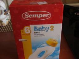 Детская молочная смесь Semper Baby 2