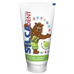 Детская зубная паста Silca Dent со вкусом яблока до 6 лет