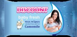Детские салфетки Discount Baby Fresh