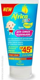Детский крем Floresan Africa Kids baby Солнцезащитный для самых маленьких для чувствительной детской кожи SPF 45+