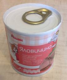Детское питание Ашан Пюре на мясной основе