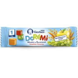 Детское питание Gerber Злаковый батончик DoReMi яблоко-виноград