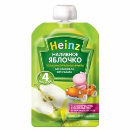 Детское питание Heinz Пюре в пауче "наливное яблочко"