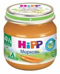 Детское питание HIPP Пюре из моркови