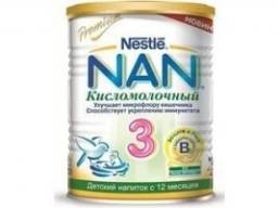Детское питание Nestle Кисломолочный детский напиток 3