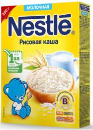 Детское питание Nestle Молочная рисовая каша