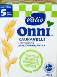 Детское питание Valio Onni Kauravelli (овсяный веллинг)