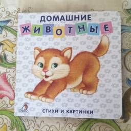 Домашние животные. Стихи и картинки. Издательство "Робинс" Евгений Сосновский