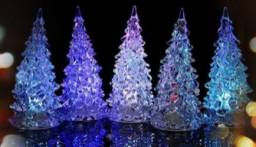 Ёлка светящаяся Fashion Charming Christmas Gifts Acrylic Necessary Nightlight Christmas Tree Drop Shipping HG-2283