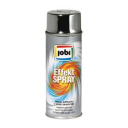 Эмаль -Аэразоль с хром эффектом Jobi Effekt Spray