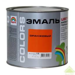 Эмаль водная полуматовая COLORS