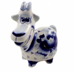 Фигурка гжель"Коза-дереза" Арт. 32257877