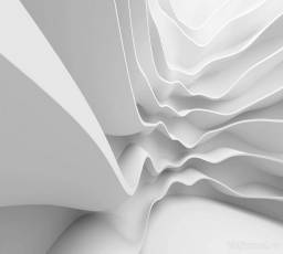 Фотообои 3D "Волны объемные" DIVINO Decor