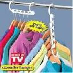 Free Shipping 8pcs/lot Multifunction magic hanger wonder clothes hanger #1411