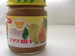 Фруктовое пюре Топтышка Груша