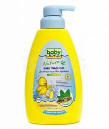 Гель для душа детский Babyline Мята и Солодка Освежающий гель для купания