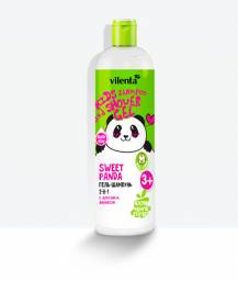 Гель для купания Vilenta Гель-шампунь 2-в-1 SWEET PANDA с арбузом и ананасом